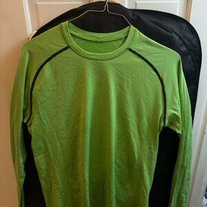 Lululemon Metal Vent Green Long Sleeve